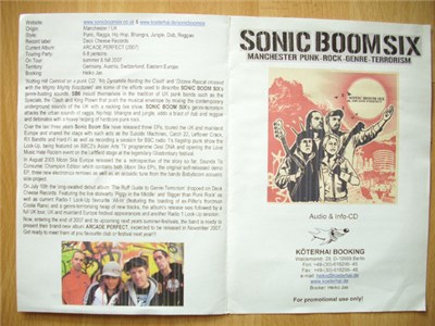 Sonic Boom Six - Arcade Perfect download mp3 flac