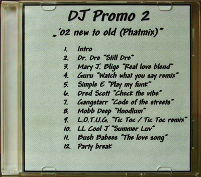DJ Shame - DJ Promo 2 - 2002 New To Old (Phatmix) download mp3 flac