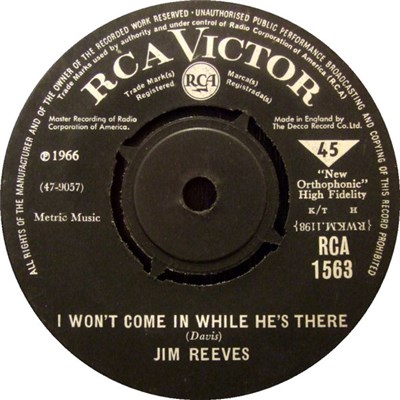 Jim Reeves - I Won't Come In While He's There / Maureen download mp3 flac
