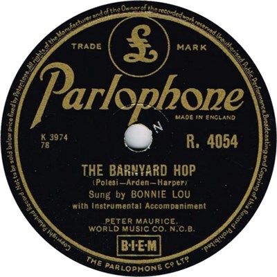 Bonnie Lou - The Barnyard Hop / Tell The World download mp3 flac