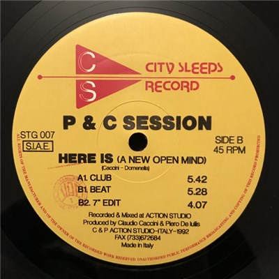 P & C Session - Here Is (A New Open Mind) download mp3 flac