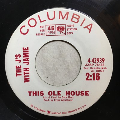 The J's With Jamie - This Ole House / London (Is A Little Bit All Right) download mp3 flac