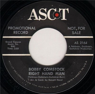 Bobby Comstock - Right Hand Man download mp3 flac