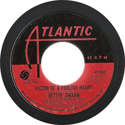 Bettye Swann - Victim Of A Foolish Heart / Cold Day (In Hell) download mp3 flac