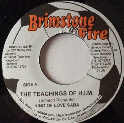 King Of Love Saba - The Teachings Of H.I.M. / Go For Your Goals download mp3 flac
