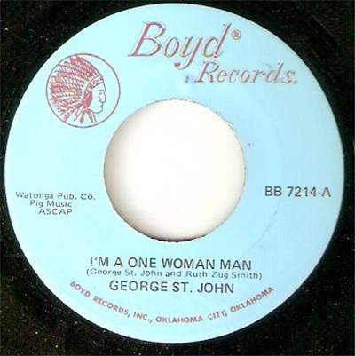 George St. John - I'm A One Woman Man download mp3 flac