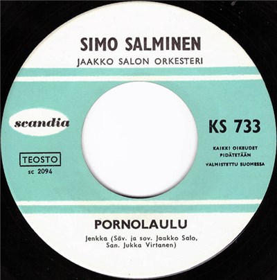 Simo Salminen , Jaakko Salon Orkesteri - Pornolaulu / Minä Olen Paakari download mp3 flac