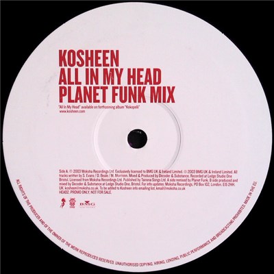 Kosheen - All In My Head download mp3 flac