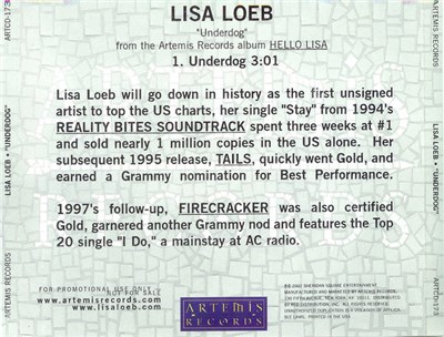 Lisa Loeb - Underdog download mp3 flac