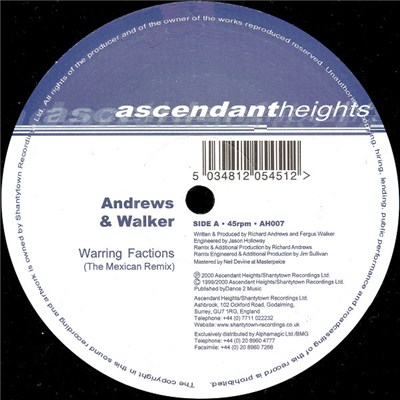 Andrews & Walker / BabyGiant - Warring Factions / Bouncebag download mp3 flac