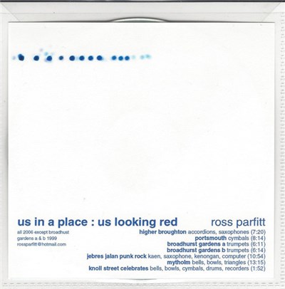 Ross Parfitt - Us In A Place : Us Looking Red download mp3 flac