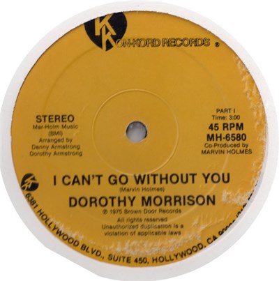 Dorothy Morrison - I Can't Go Without You download mp3 flac