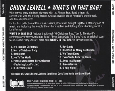 Chuck Leavell - What's In That Bag? download mp3 flac