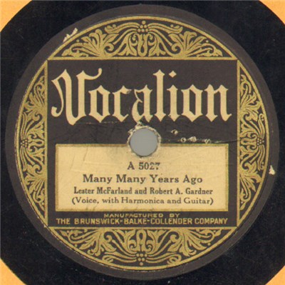 Lester McFarland And Robert A. Gardner - When The Roses Bloom Again / Many Many Years Ago download mp3 flac