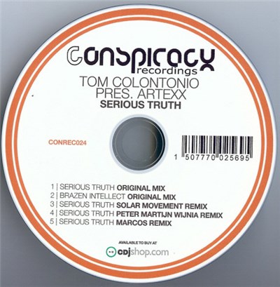 Tom Colontonio Pres. Artexx - Serious Truth download mp3 flac