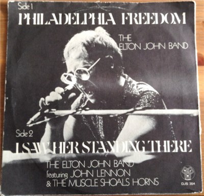 The Elton John Band - Philadelphia Freedom / I Saw Her Standing There download mp3 flac