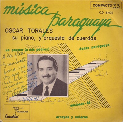Oscar Torales, Su Piano, Y Orquesta De Cuerdas - Música Paraguaya download mp3 flac