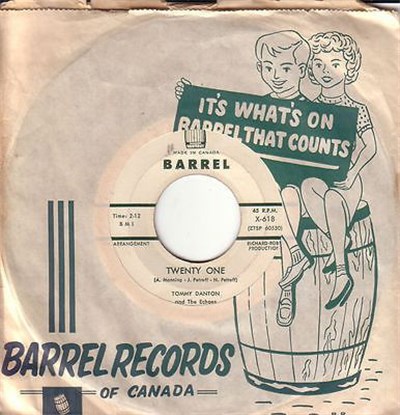 Tommy Danton And The Echoes - Twenty One / Kerry Pipers Rock download mp3 flac
