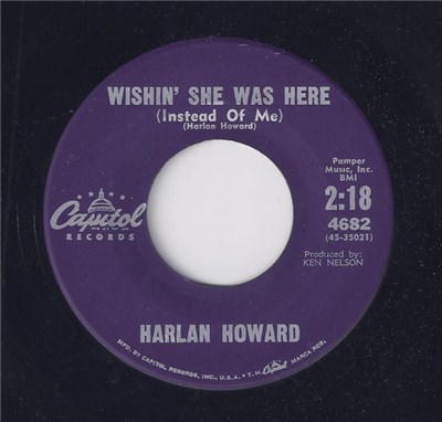 Harlan Howard - Wishin' She Was Here (Instead Of Me) download mp3 flac
