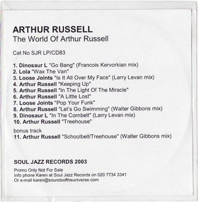 Arthur Russell - The World Of Arthur Russell download mp3 flac