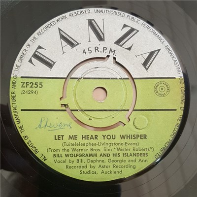 Bill Wolfgramm And His Islanders - Let Me Hear You Whisper download mp3 flac