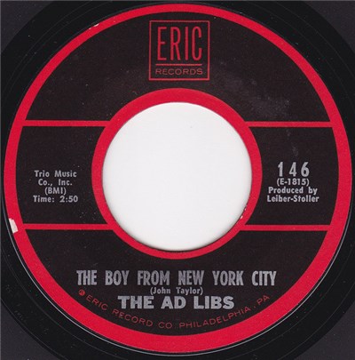 The Ad Libs / The Trade Winds - The Boy From New York CIty / New York's A Lonely Town download mp3 flac