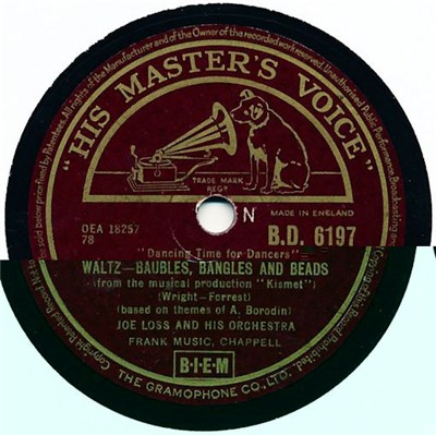 Joe Loss & His Orchestra - Waltz - Baubles, Bangles And Beads / Quickstep - Just One Of Those Things download mp3 flac