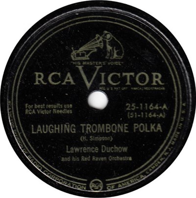 Lawrence Duchow And His Red Raven Orchestra - Laughing Trombone Polka / Black Bird download mp3 flac