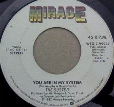 System, The - You Are In My System / Now I Am Electric download mp3 flac