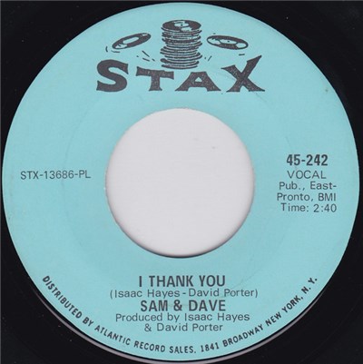 Sam & Dave - I Thank You / Wrap It Up download mp3 flac