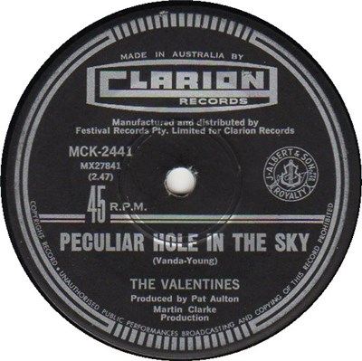 The Valentines - Peculiar Hole In The Sky download mp3 flac