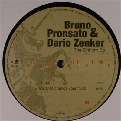Bruno Pronsato & Dario Zenker - The Einhorn EP download mp3 flac