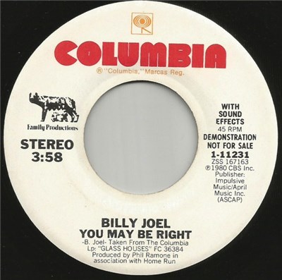 Billy Joel - You May Be Right download mp3 flac