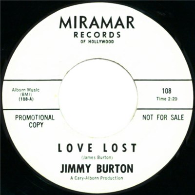 Jimmy Burton - Love Lost / Jimmy's Blues download mp3 flac