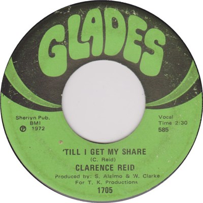 Clarence Reid - Till I Get My Share / With Friends Like These (Who Needs Enemies) download mp3 flac