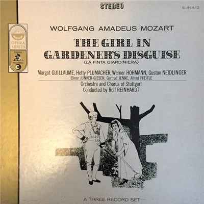 Wolfgang Amadeus Mozart / Rolf Reinhardt, Orchestra and Chorus of Stuttgart - The Girl In Gardener's Disguise (La Finta Giardiniera) download mp3 flac