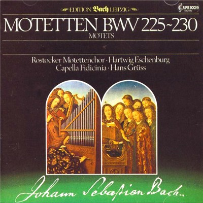 Johann Sebastian Bach, Rostocker Motettenchor, Capella Fidicinia, Leipzig, Hartwig Eschenburg - Motetten BWV 225-230 download mp3 flac