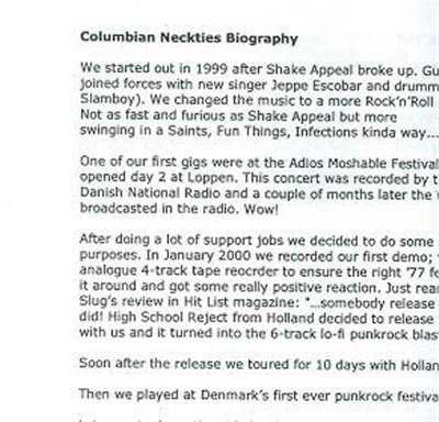 Columbian Neckties - Untitled download mp3 flac