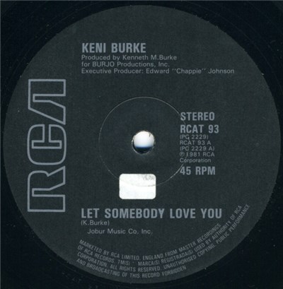 Keni Burke - Let Somebody Love You download mp3 flac