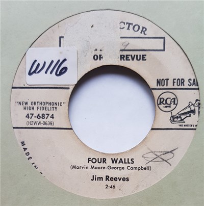 Jim Reeves - Four Walls / I Know And You Know download mp3 flac