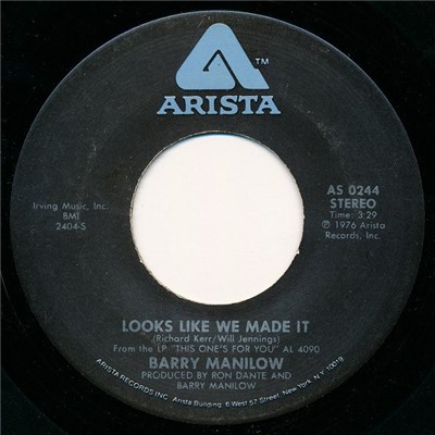 Barry Manilow - Looks Like We Made It download mp3 flac