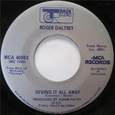 Roger Daltrey - Giving It All Away download mp3 flac