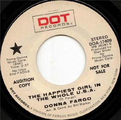 Donna Fargo - The Happiest Girl In The Whole U.S.A. / The Awareness Of Nothing download mp3 flac