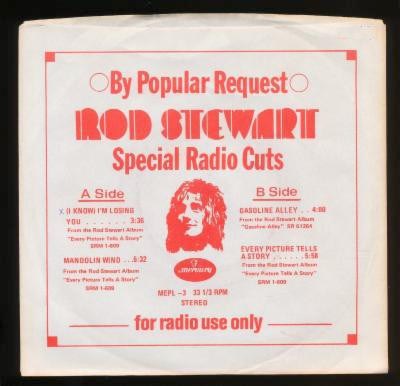 Rod Stewart - (I Know) I'm Losing You / Mandolin Wind download mp3 flac