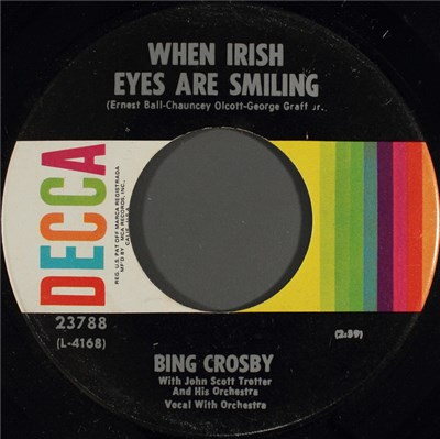 Bing Crosby - When Irish Eyes Are Smiling download mp3 flac