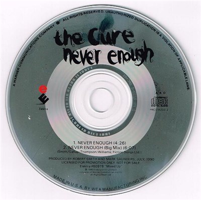 The Cure - Never Enough download mp3 flac