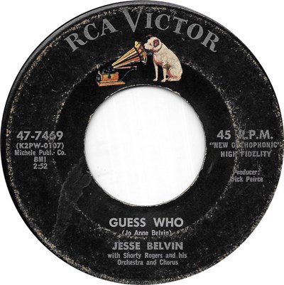 Jesse Belvin - Guess Who download mp3 flac