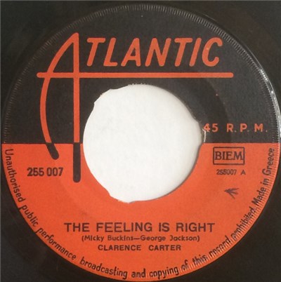 Clarence Carter - The Feeling Is Right / You Can't Miss What You Can't Measure download mp3 flac
