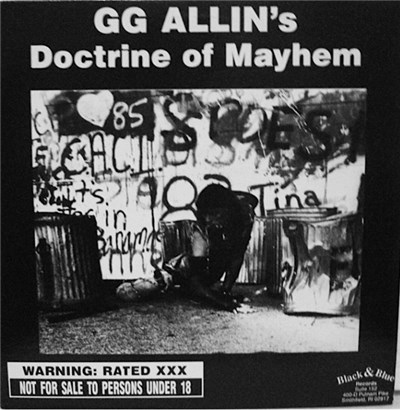 GG Allin - GG Allin's Doctrine Of Mayhem download mp3 flac