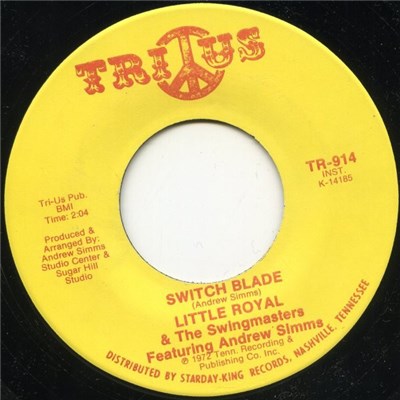 Little Royal & The Swingmasters Featuring Andrew Simms - Switch Blade / Rainbow download mp3 flac